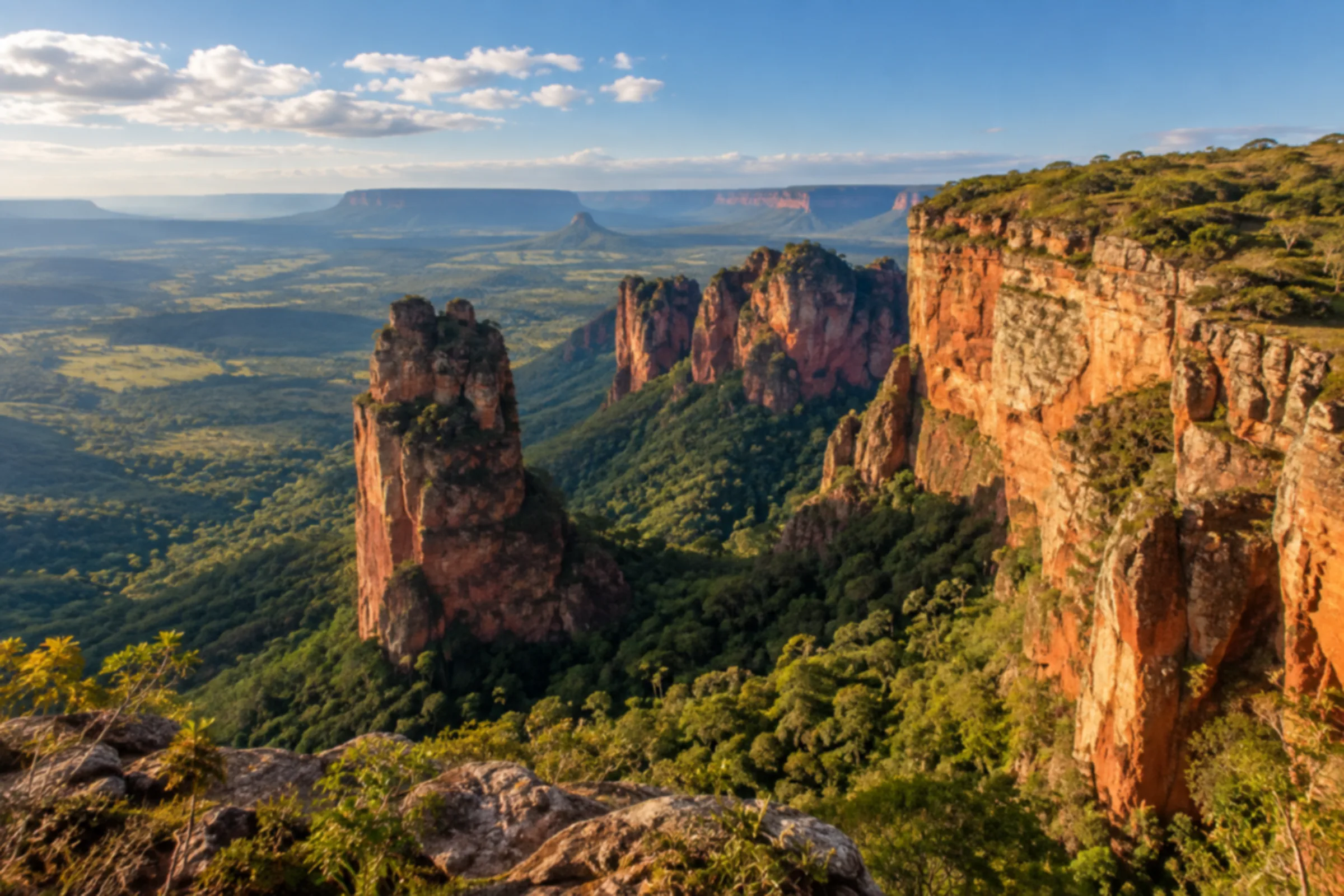 Chapada dos Guimarães and Nobres