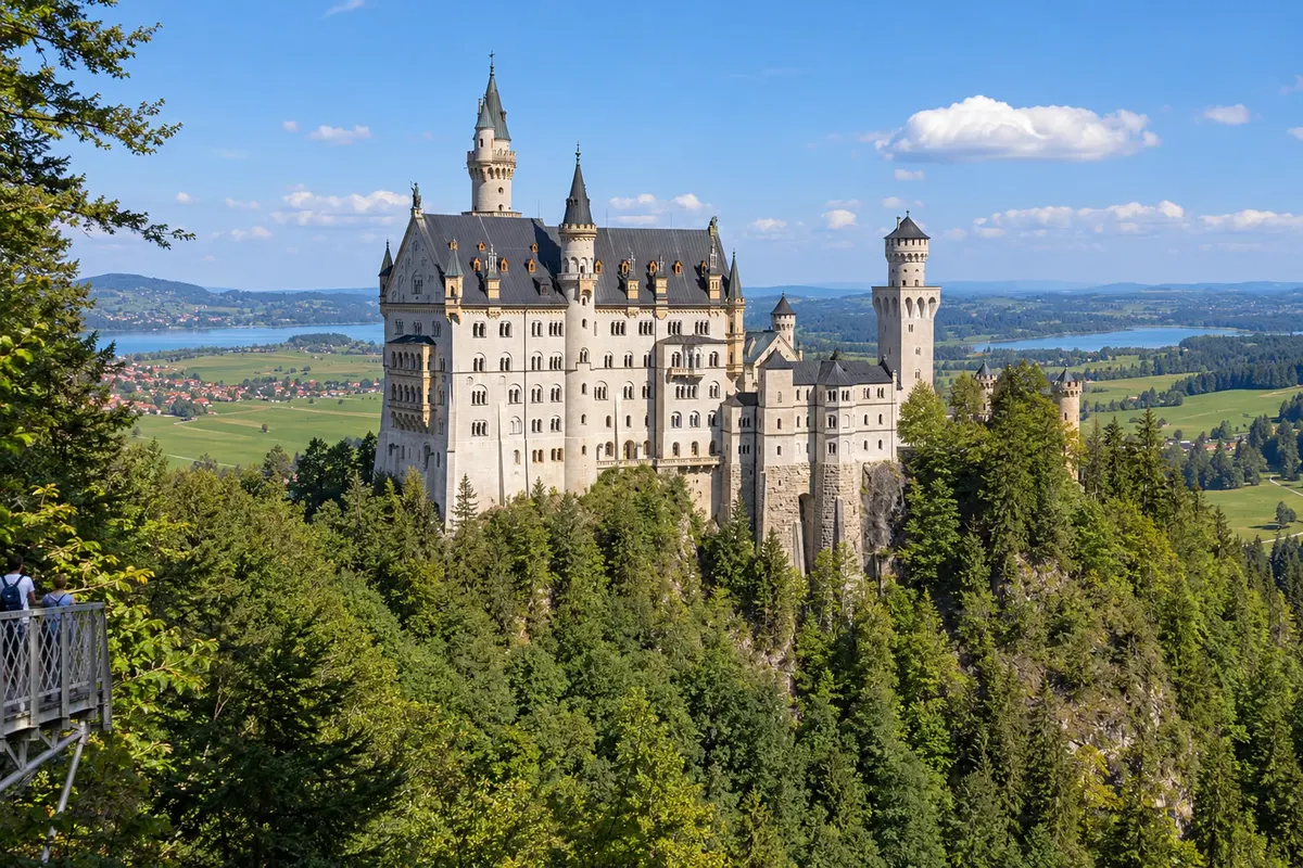 Castelo de Neuschwanstein, Schwangau (Baviera)