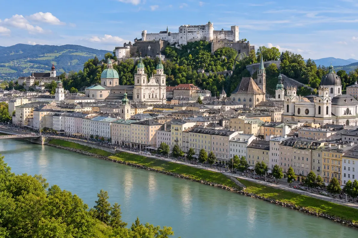 Centro antigo de Salzburgo e Hohensalzburg, Salzburgo