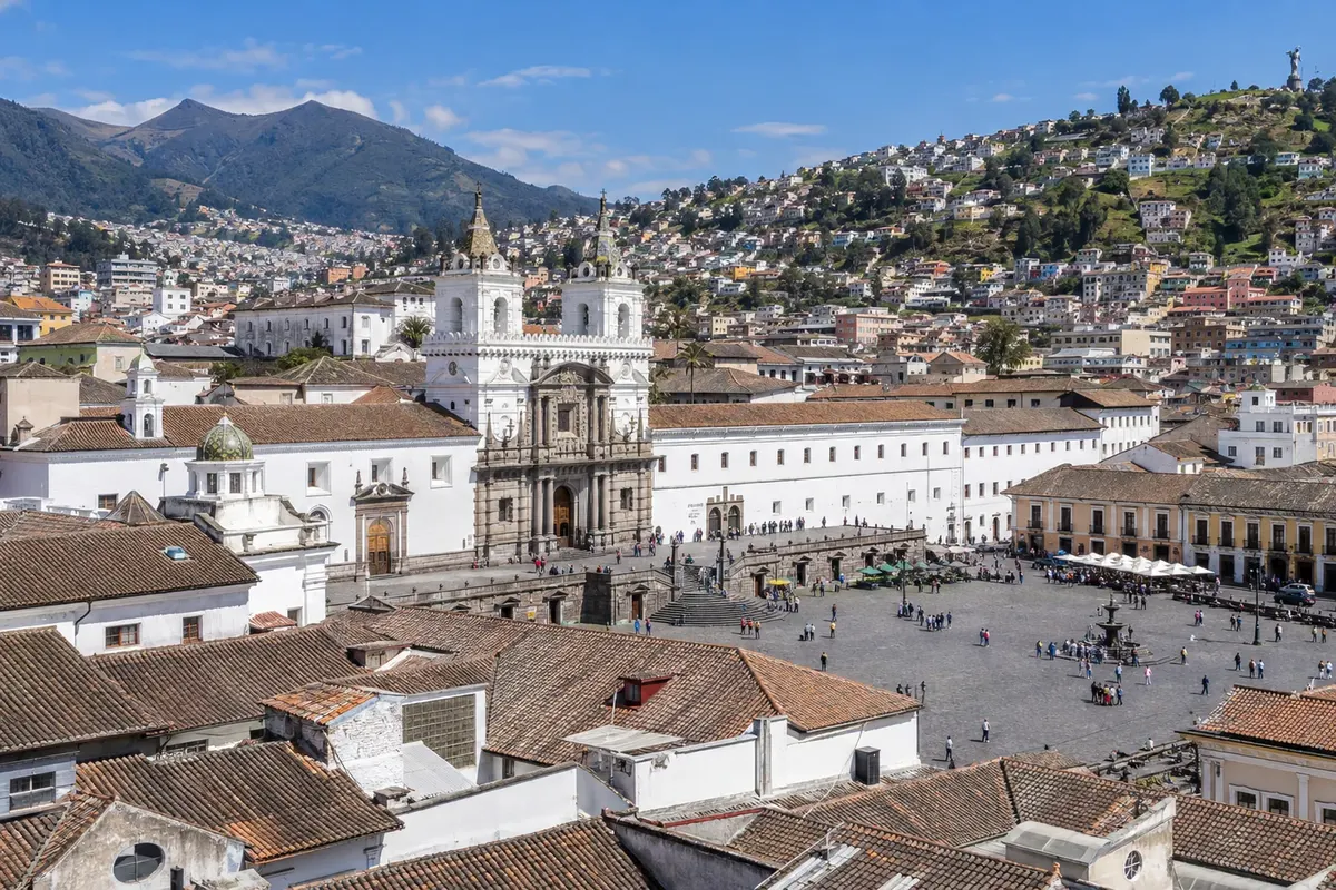 Plaza de San Francisco, centro histórico de Quito, Quito