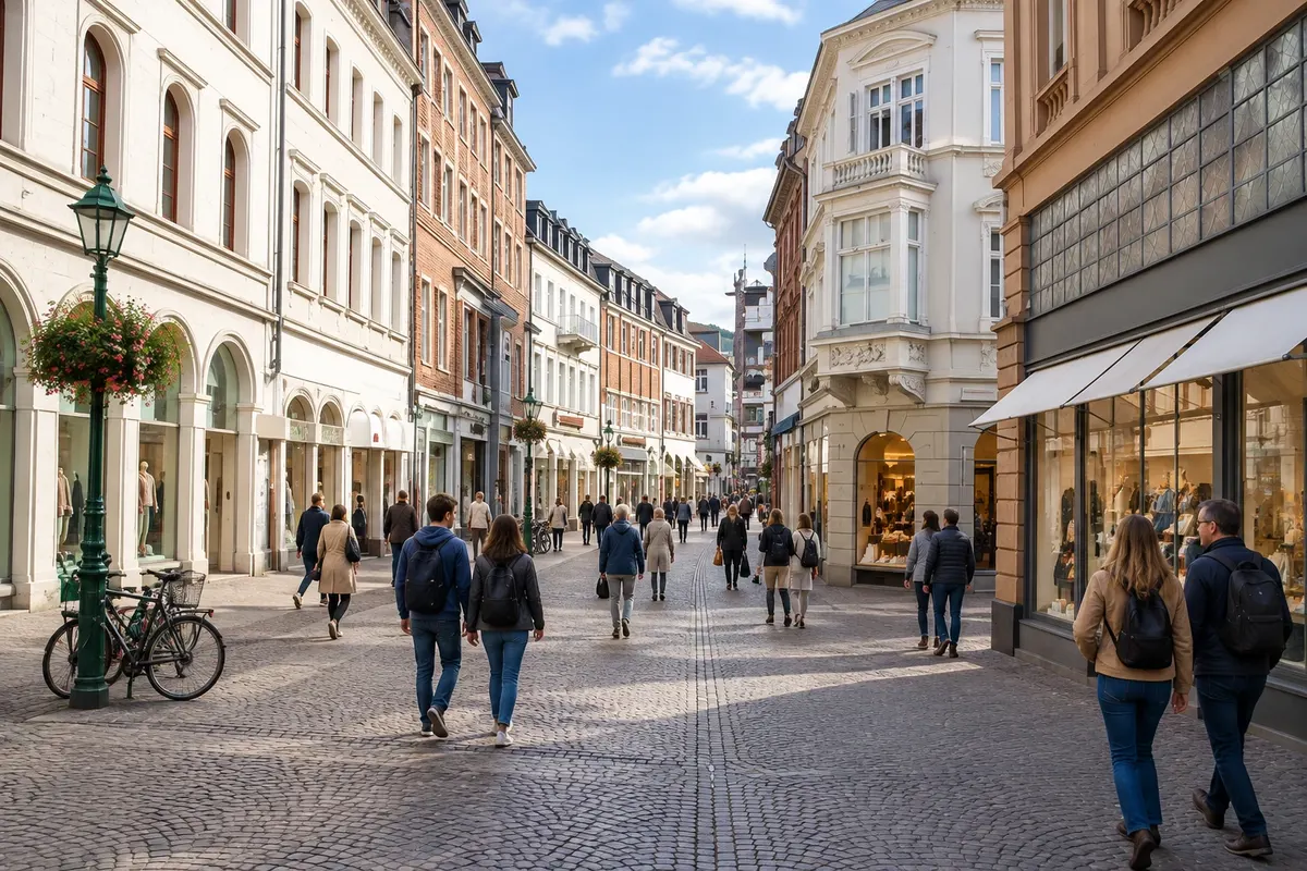 Altstadt und Hauptstraße