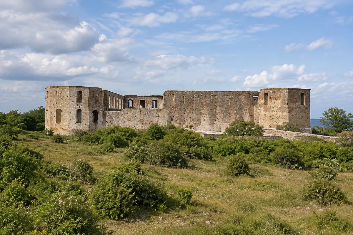 Borgholms slottsruin