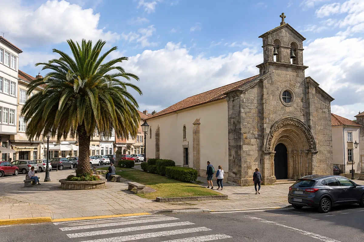 Capela de San Roque e cruceiro