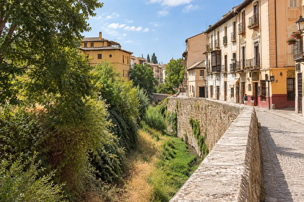 Carrera del Darro y Paseo de los Tristes