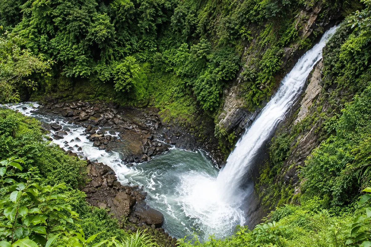Texolo Waterfall