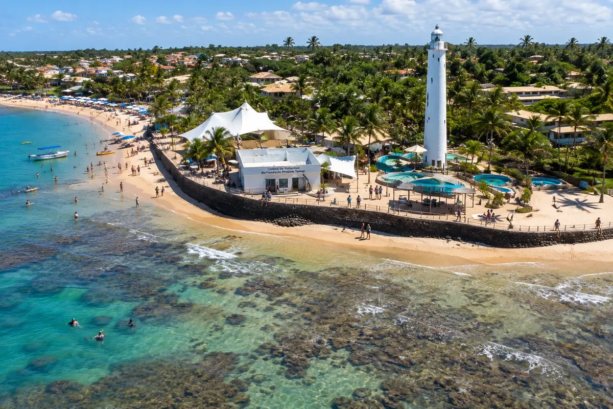 Centro de Visitantes da Fundação Projeto Tamar – Praia do Forte