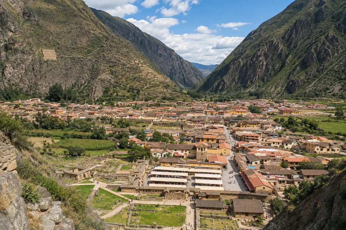 Centro histórico de Ollantaytambo