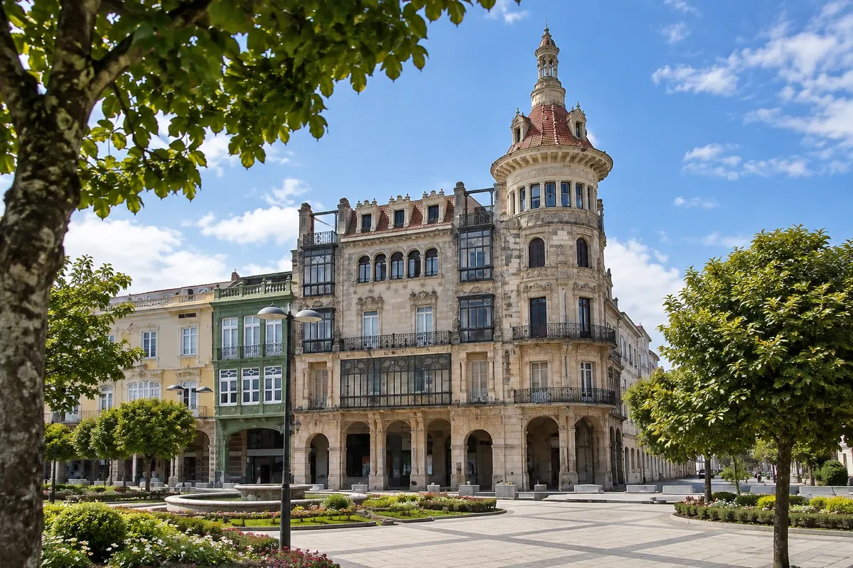 Centro histórico de Ribadeo