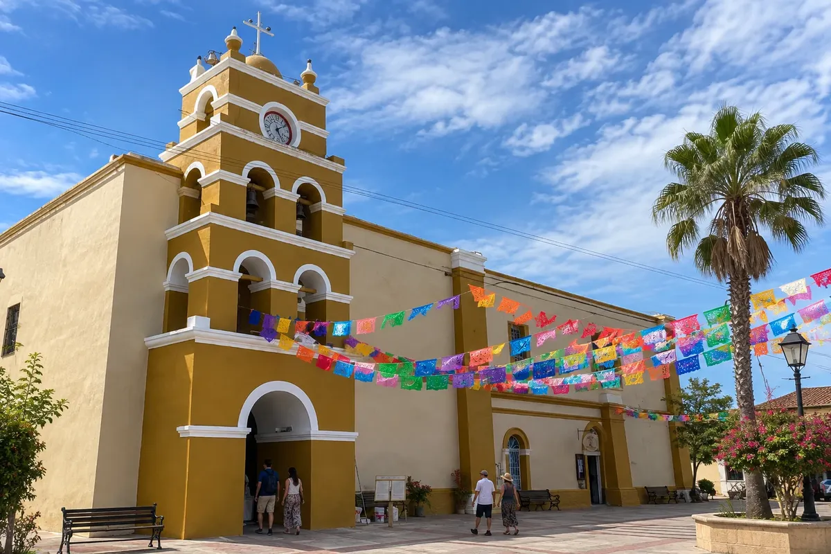 Centro histórico e Misión de Nuestra Señora del Pilar