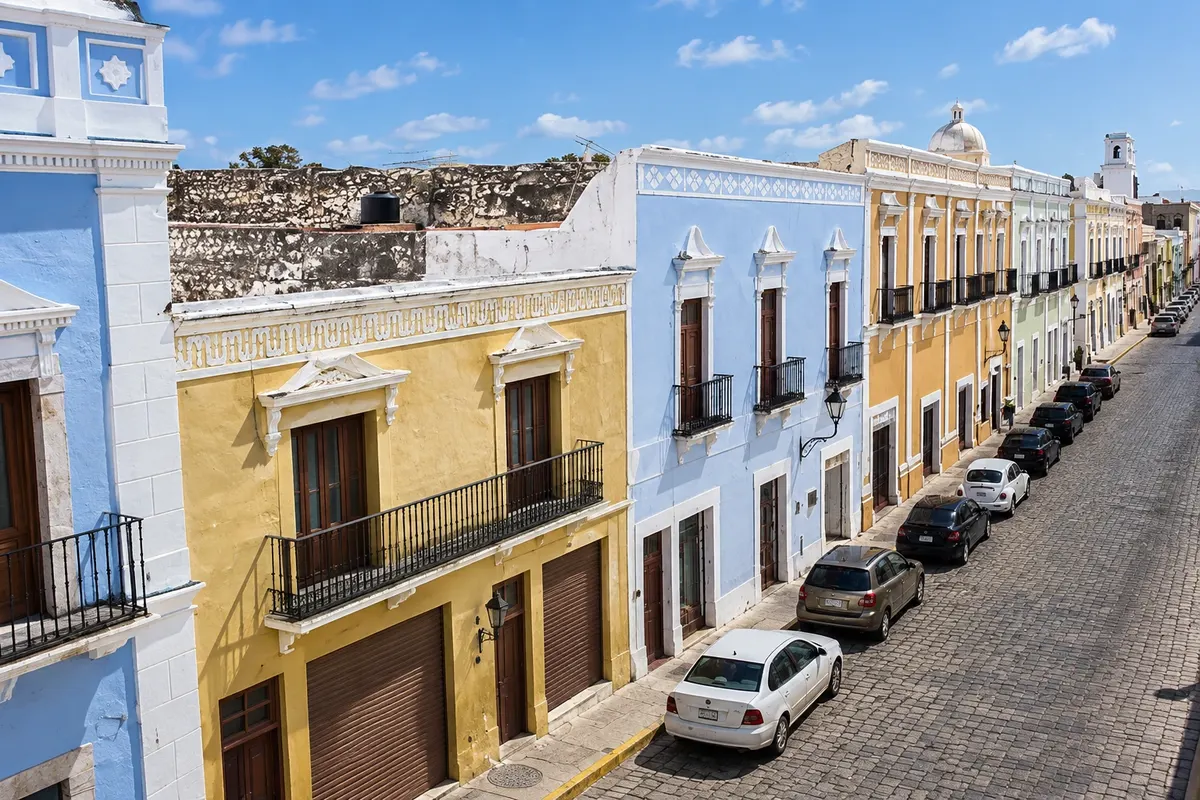 Centro histórico y murallas de Campeche