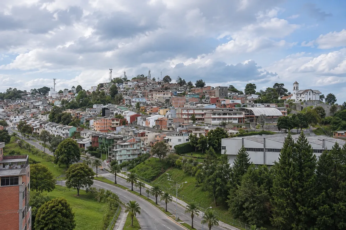 Chipre e o Monumento a los Colonizadores