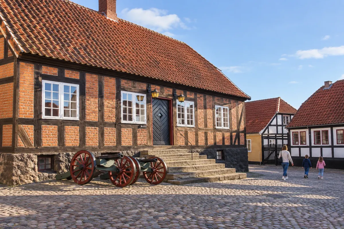 Ebeltoft gamle by og Det Gamle Rådhus