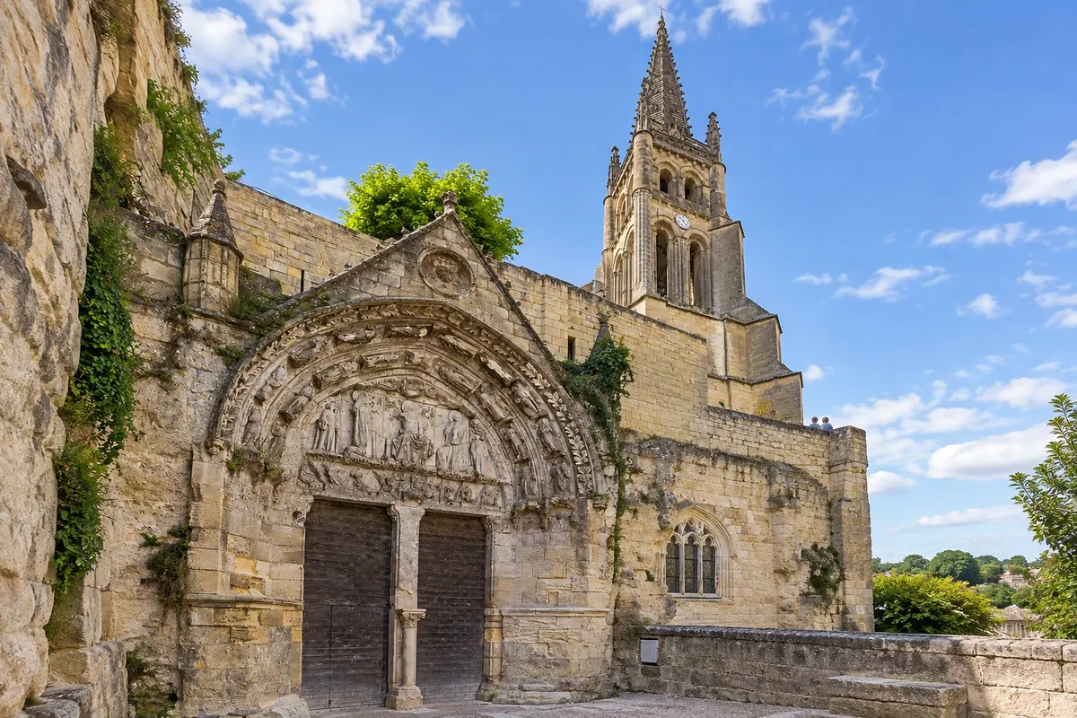 Église monolithe de Saint-Émilion