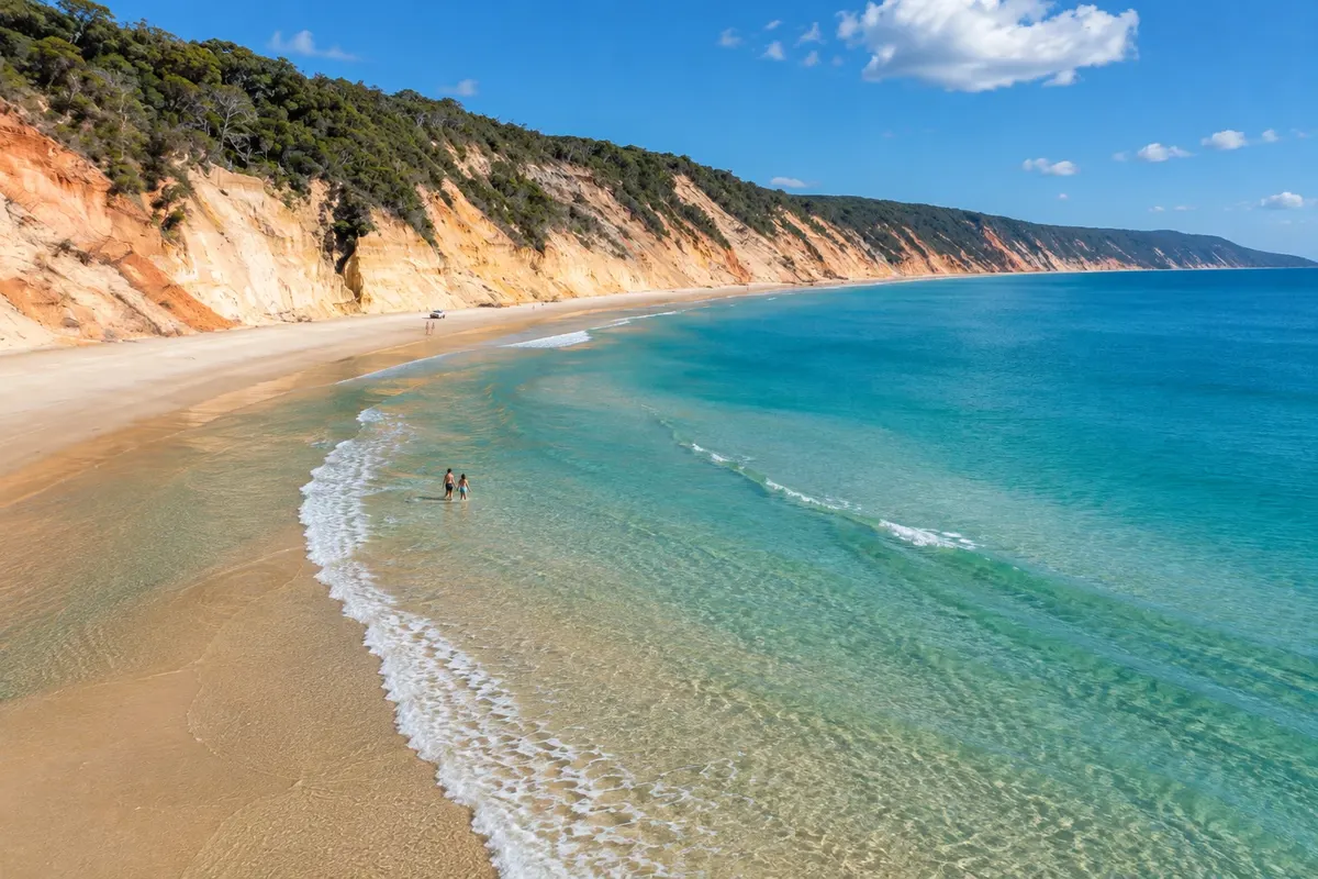 Rainbow Beach Coloured Sands