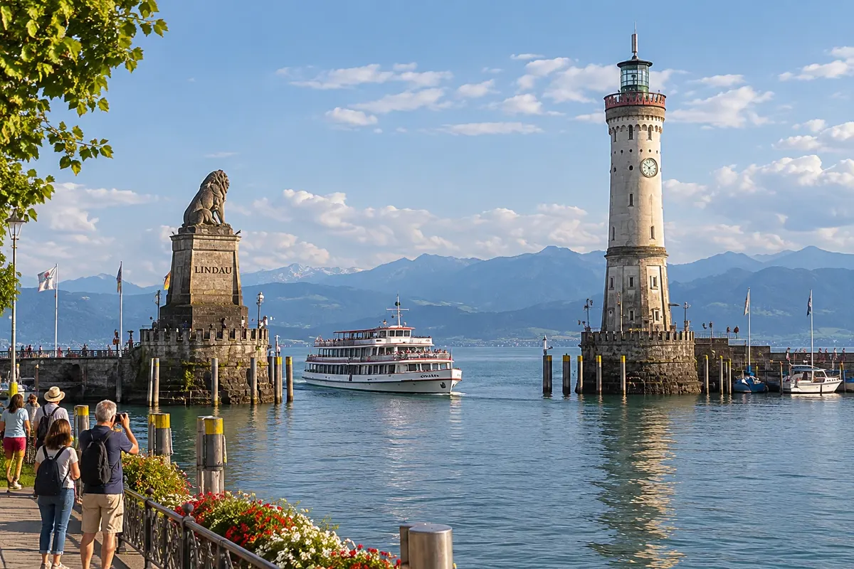 Hafeneinfahrt Lindau