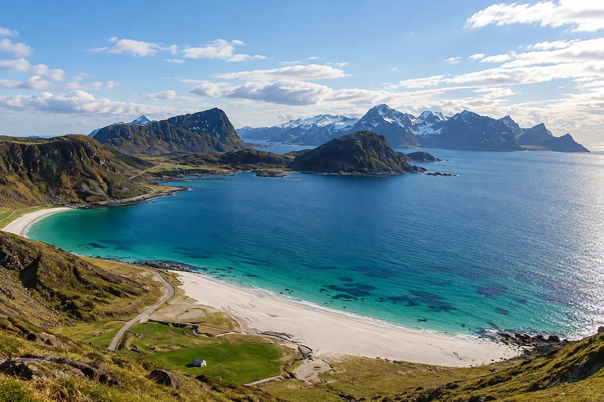 Haukland strand