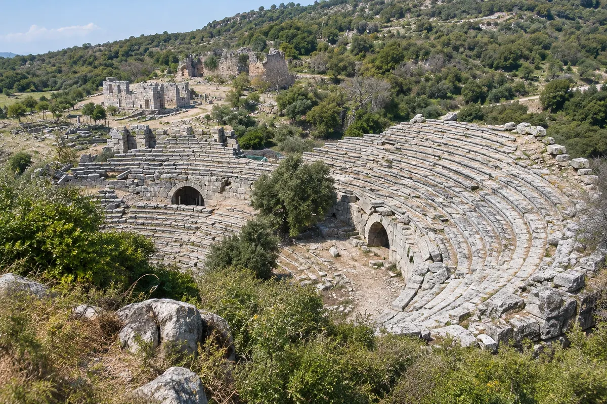 Kaunos Örenyeri ve Kaya Mezarları