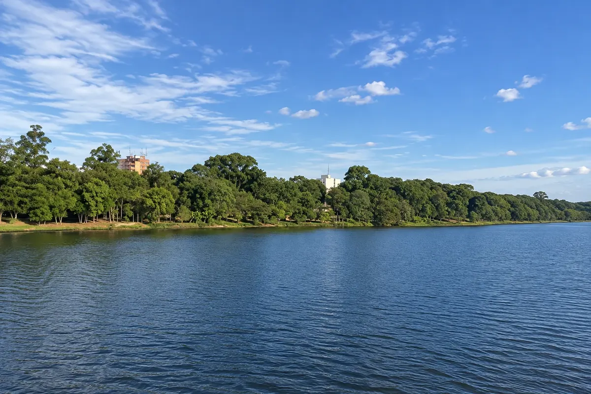 Lago de la República