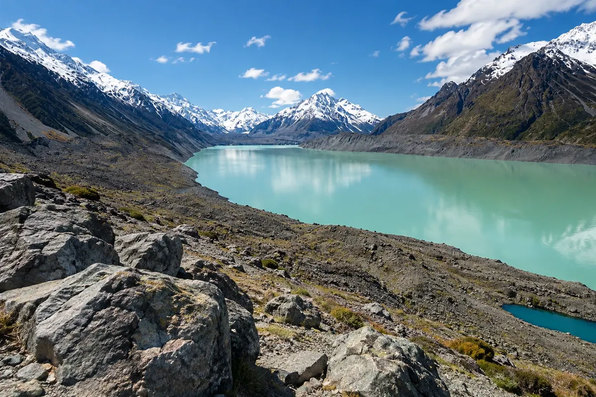 Tasman Glacier / Tasman Lake
