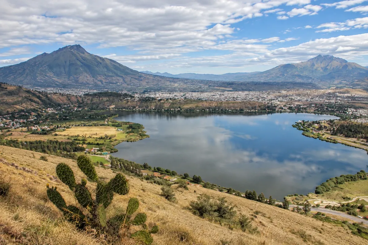 Yahuarcocha Lagoon