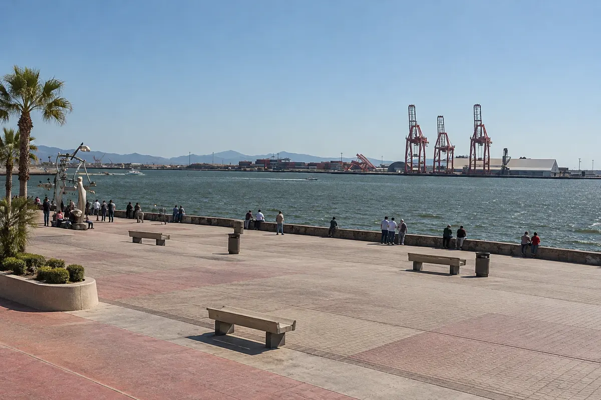 Malecón e Mercado Negro de Ensenada