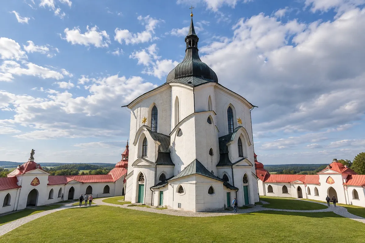 Pilgrimage Church of St. John of Nepomuk at Zelená hora