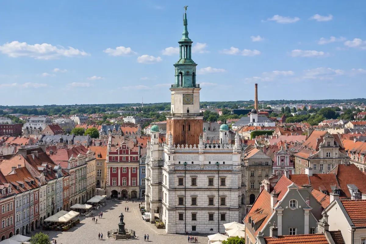 Stary Rynek i Ratusz w Poznaniu