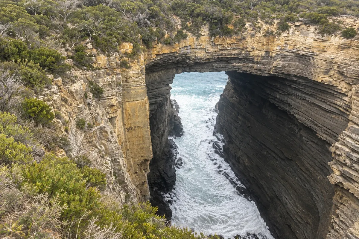 Tasman Arch y Devil's Kitchen