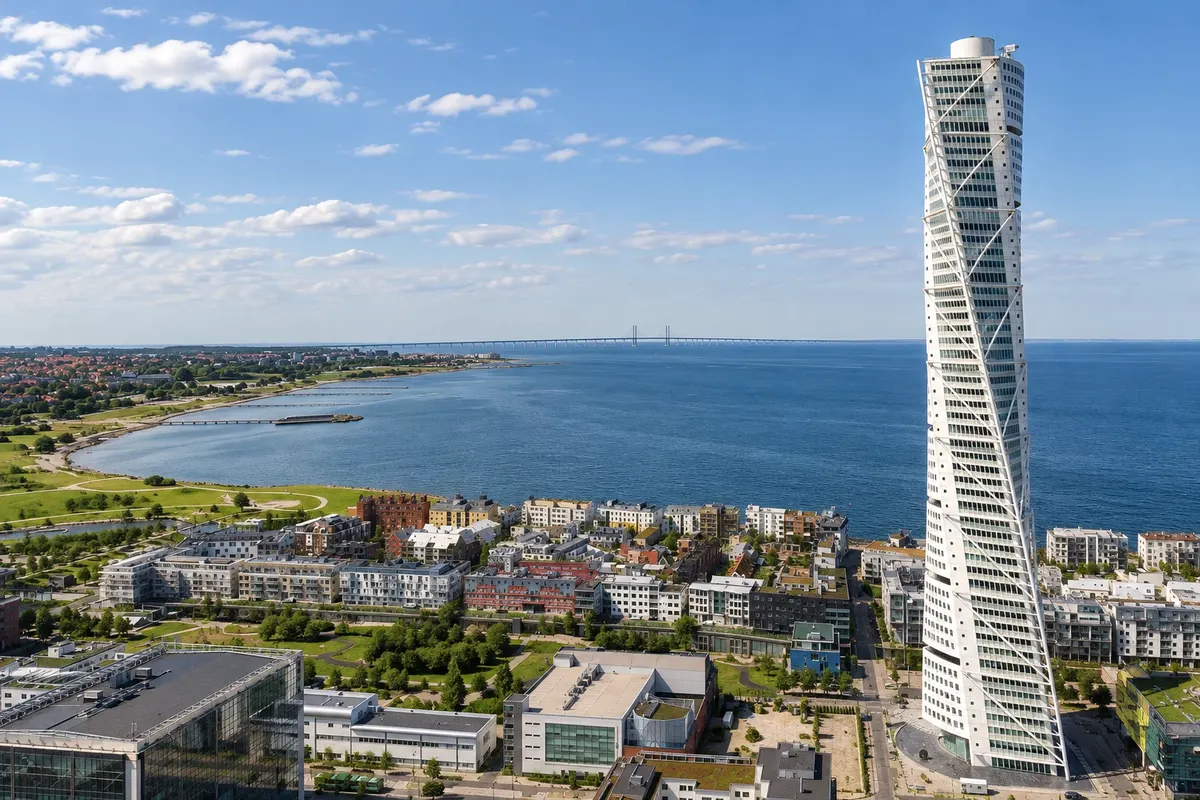 Turning Torso e Västra Hamnen