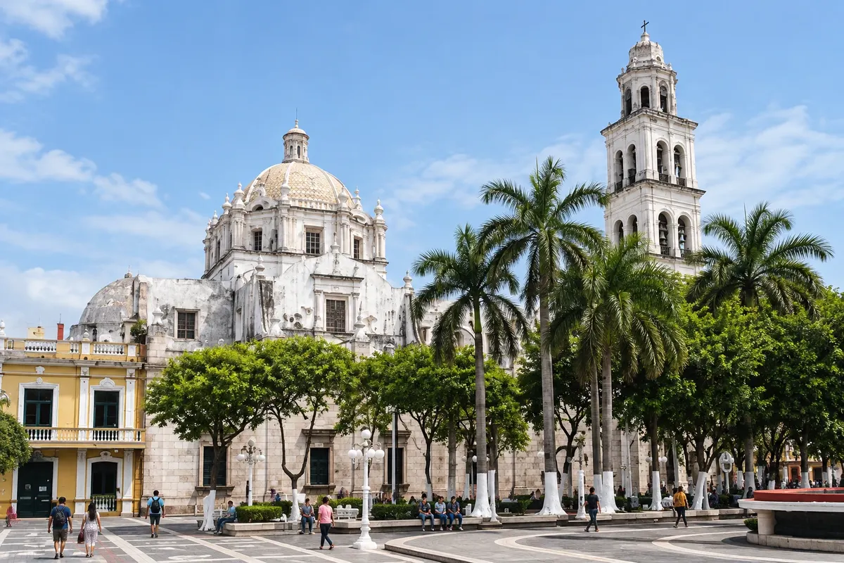 Zócalo and Portales of Veracruz