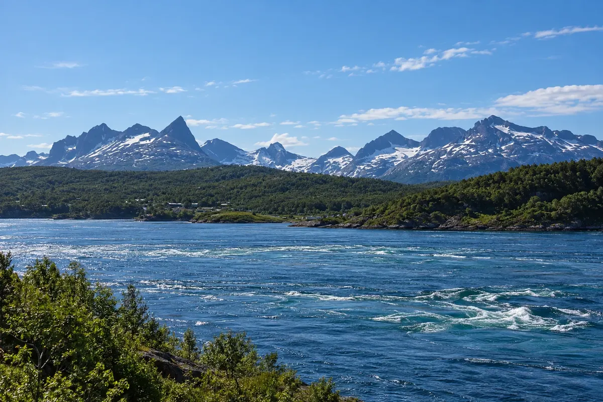 Bodø and Saltstraumen