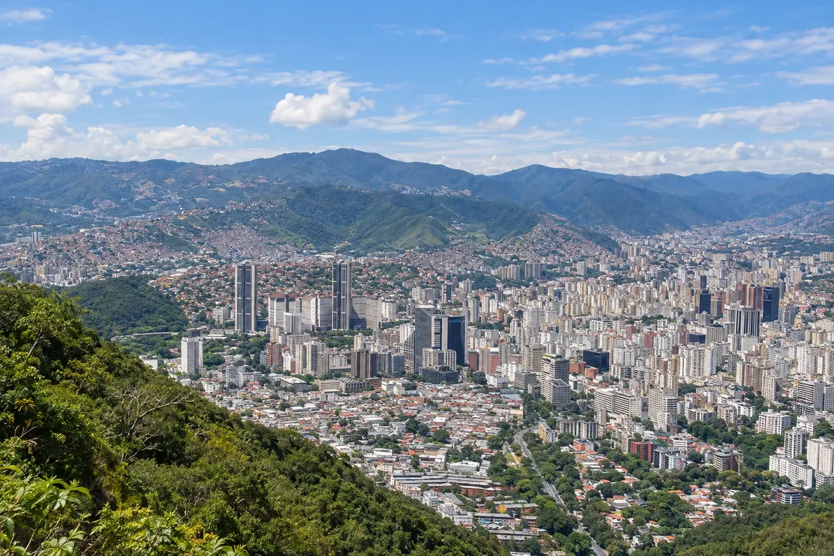 Caracas seen from El Ávila