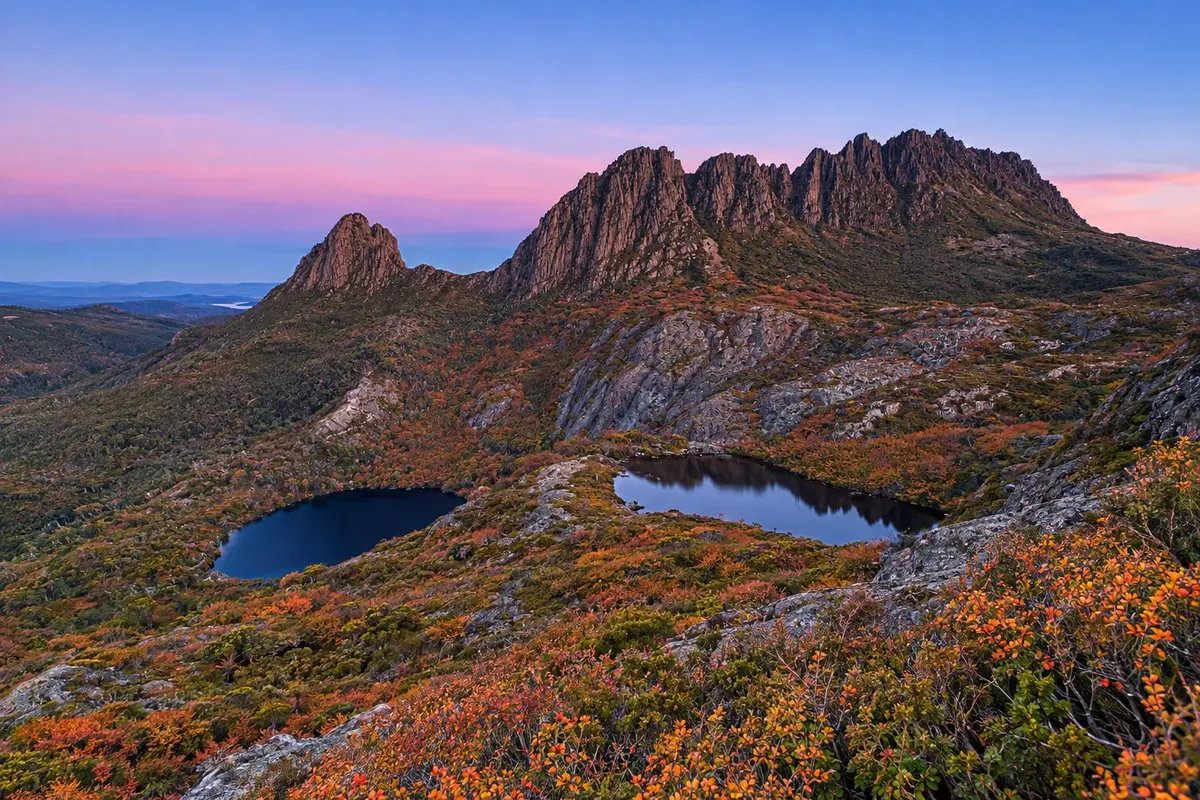 Cradle Mountain and Launceston