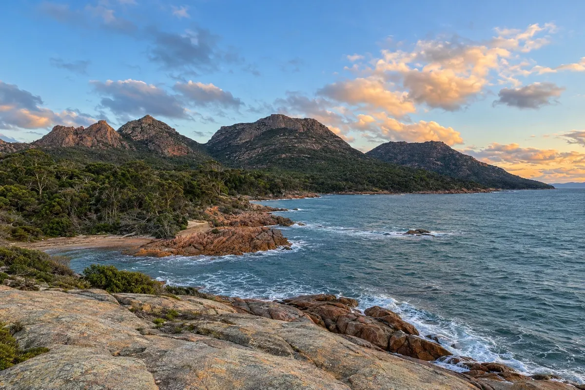 Freycinet y la costa este de Tasmania