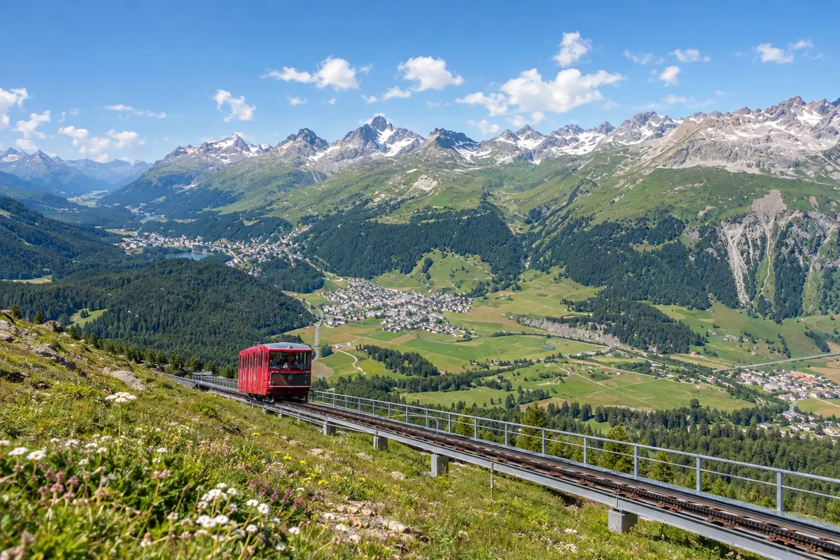St. Moritz y la Engadina