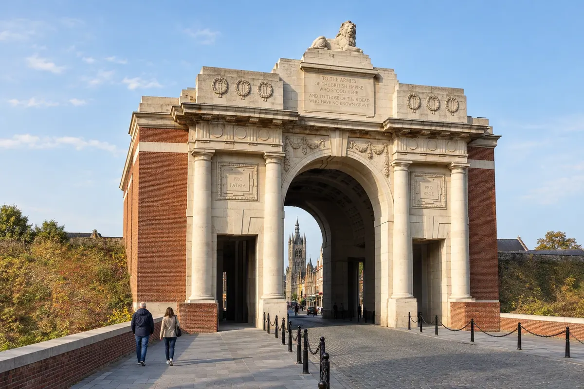 Ypres y el frente
