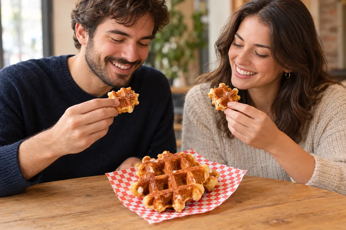 Gaufre de Liège — Liège, Bélgica