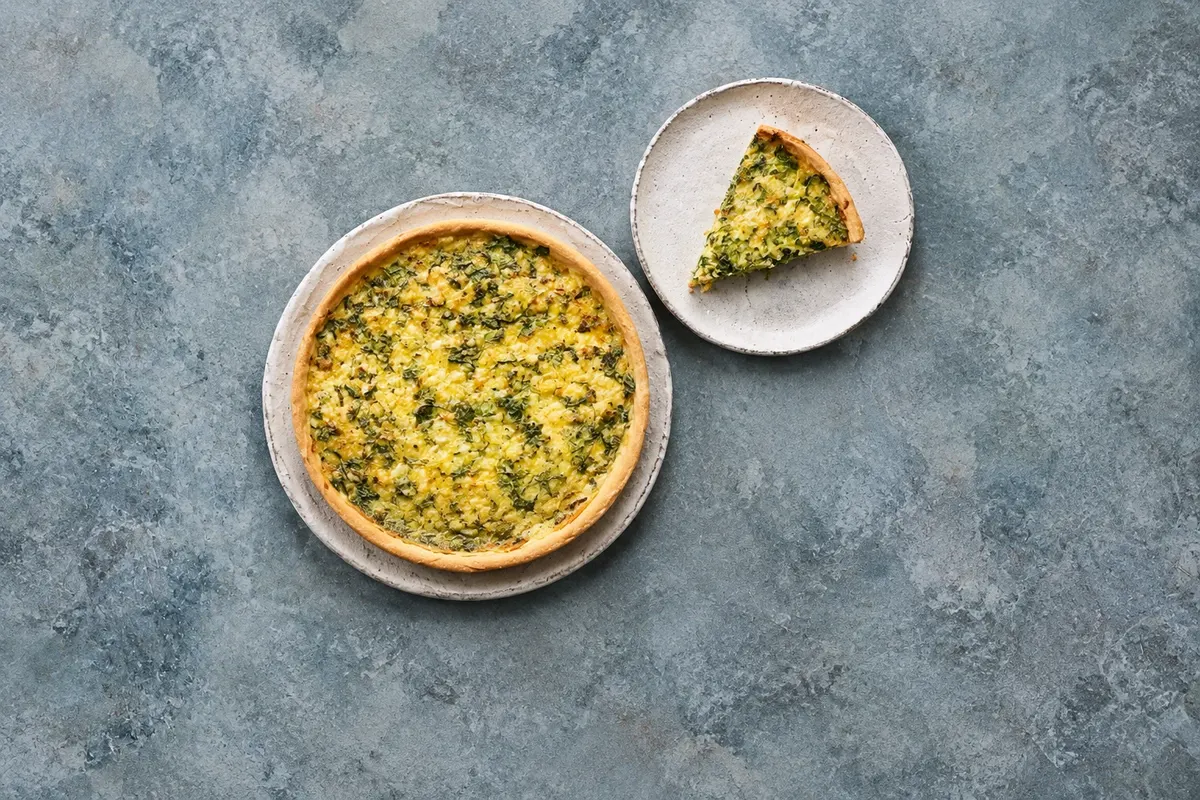 Tarte al djote — Brabante Valão, Bélgica
