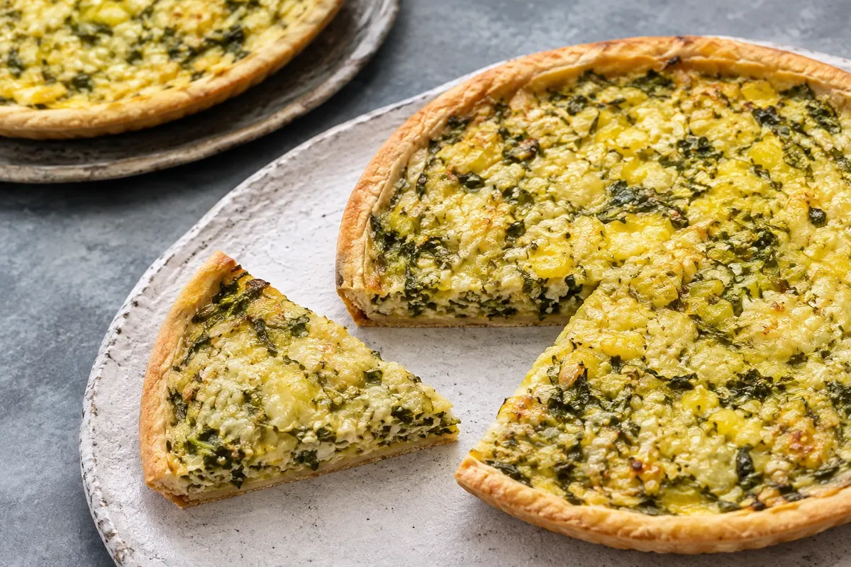 Tarte al djote — Belgium.