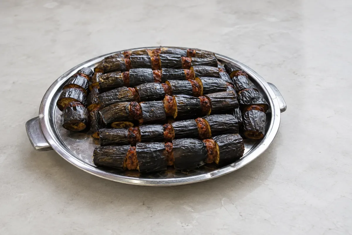 Urfa patlıcanlı kebabı — Şanlıurfa, Turkey