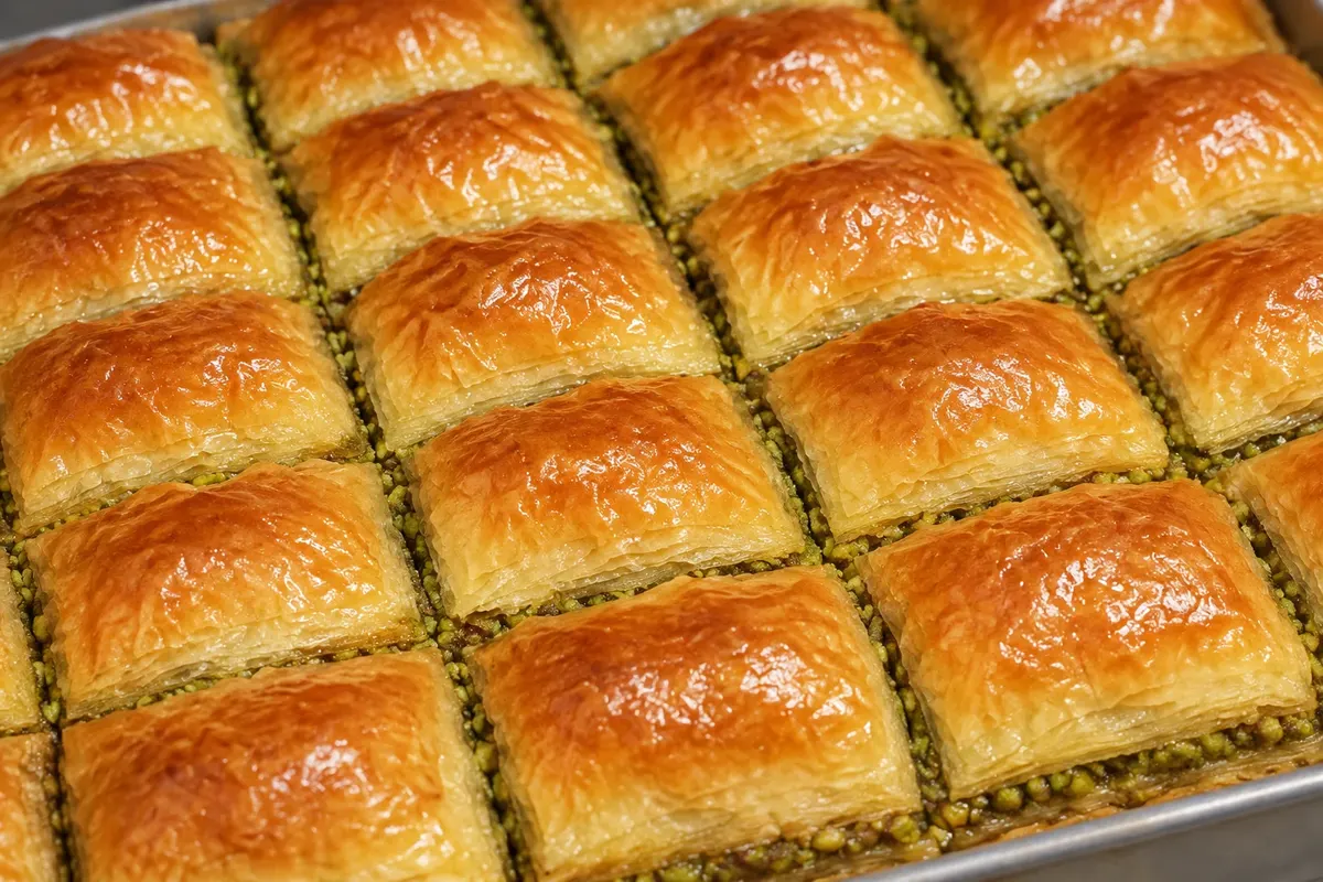 Antep baklavası — Gaziantep, Turkey.