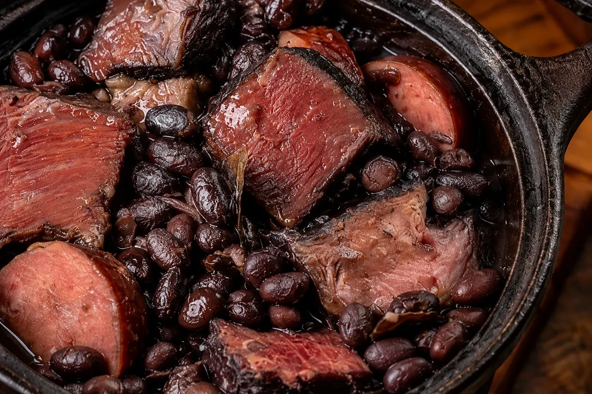 Feijoada carioca — detail of the food or preparation.
