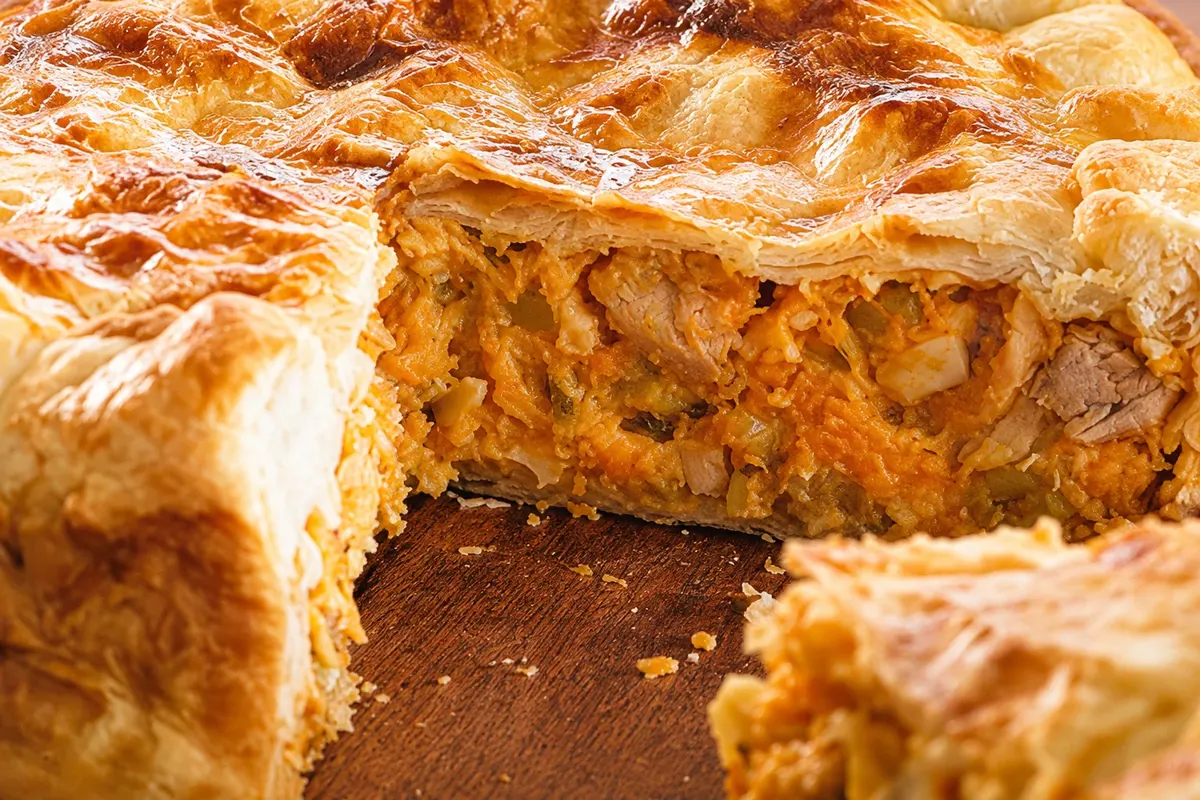 Empadão goiano — detail of the food or preparation.