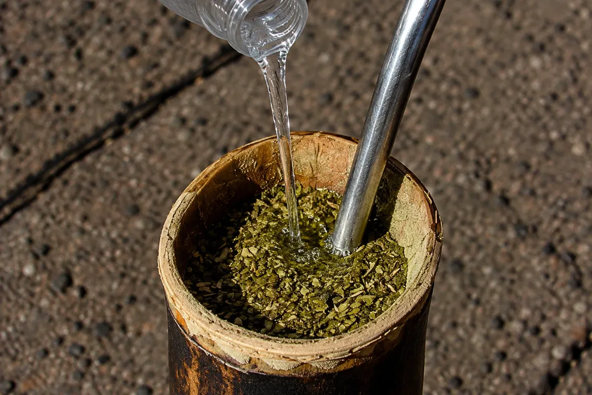 Tereré — detail of the food or preparation.