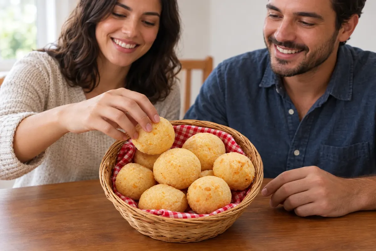 Pão de queijo — Minas Gerais, Brazil