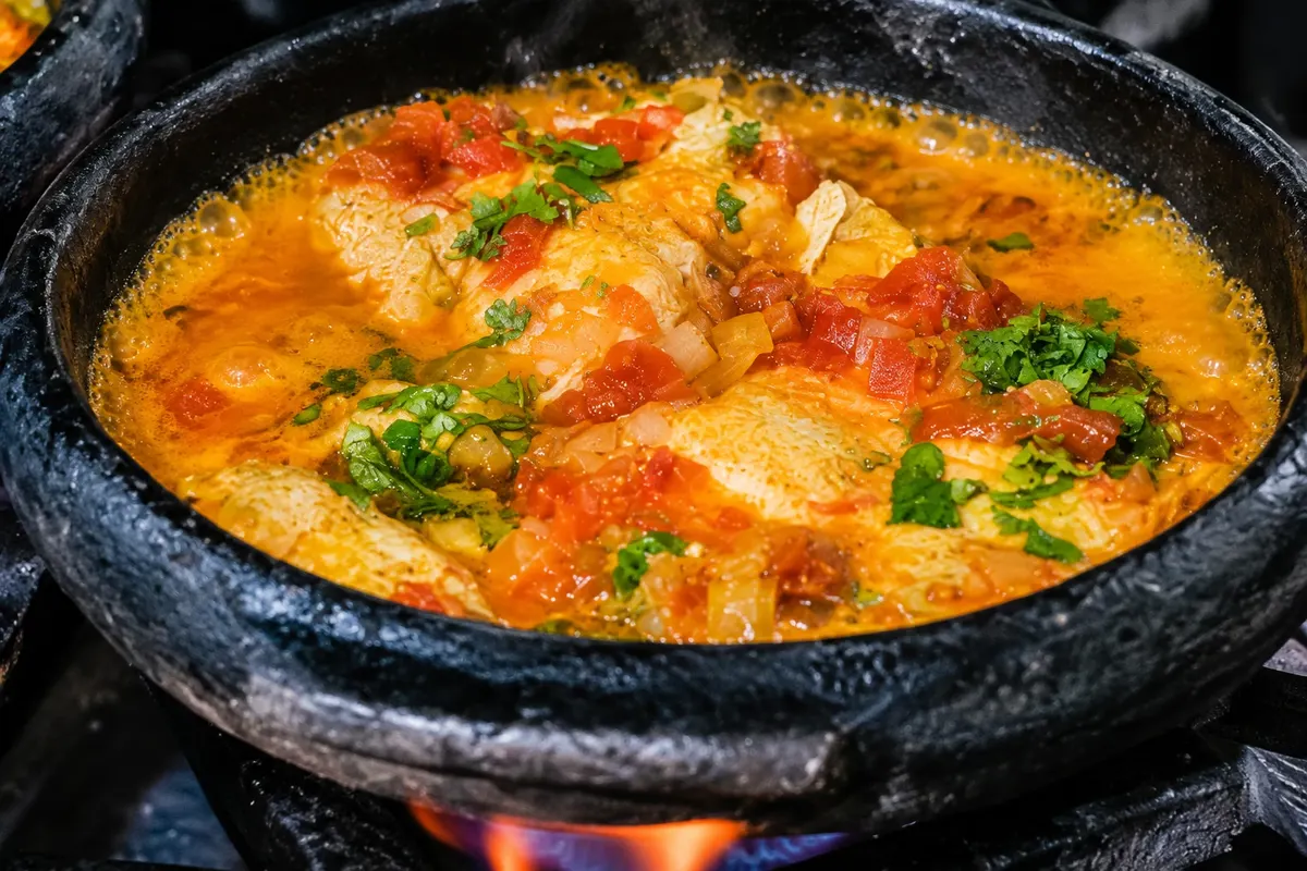 Moqueca capixaba — detail of the food or preparation.