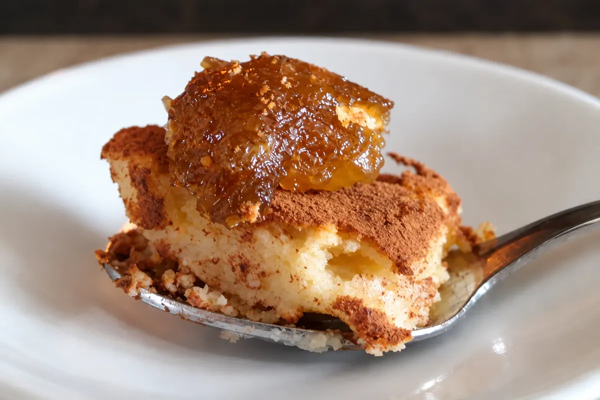 Sericaia with Elvas plums — Portugal.