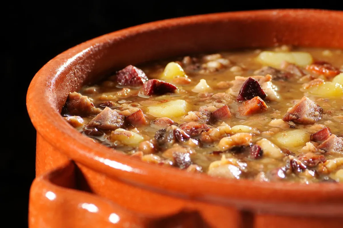 Sopa da pedra de Almeirim — Portugal.