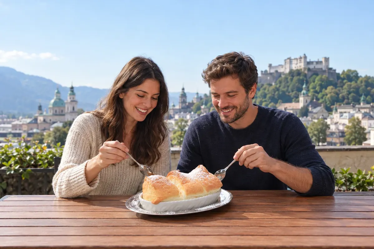 Salzburger Nockerln — Salzburgo, Austria
