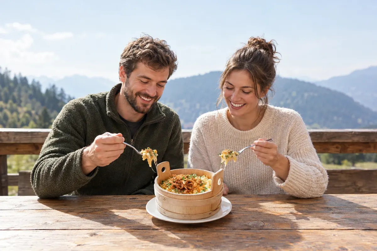 Vorarlberger Kässpätzle — Vorarlberg, Austria